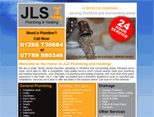 Tablet Screenshot of jlsplumbing.co.uk